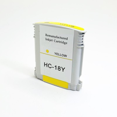 HP Compatible Ink - 018{Yellow}